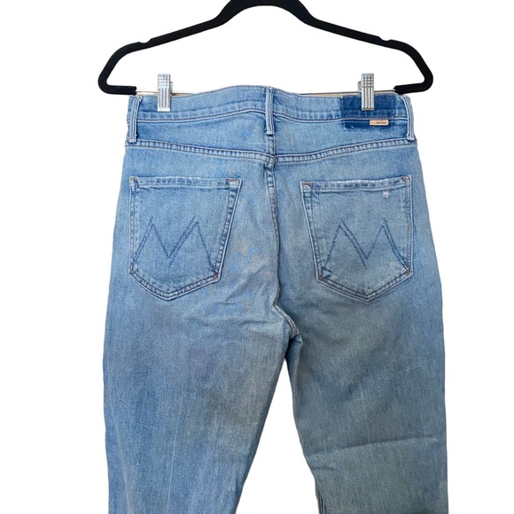 Mother Denim The Dazzler Yoke Front Ankle, Wild Calling Size 31 - Picture 3 of 11